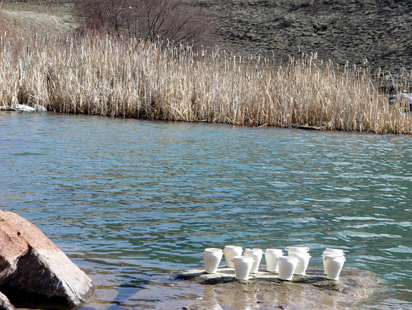 Floating Installation Off I-70, Near Gypsum, Colorado